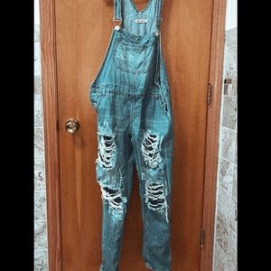 Ripped Overalls